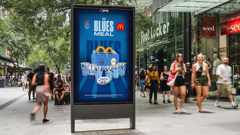 Macca’s launches Blues and Maroons Meals for footy fans in new campaign via DDB Group Sydney