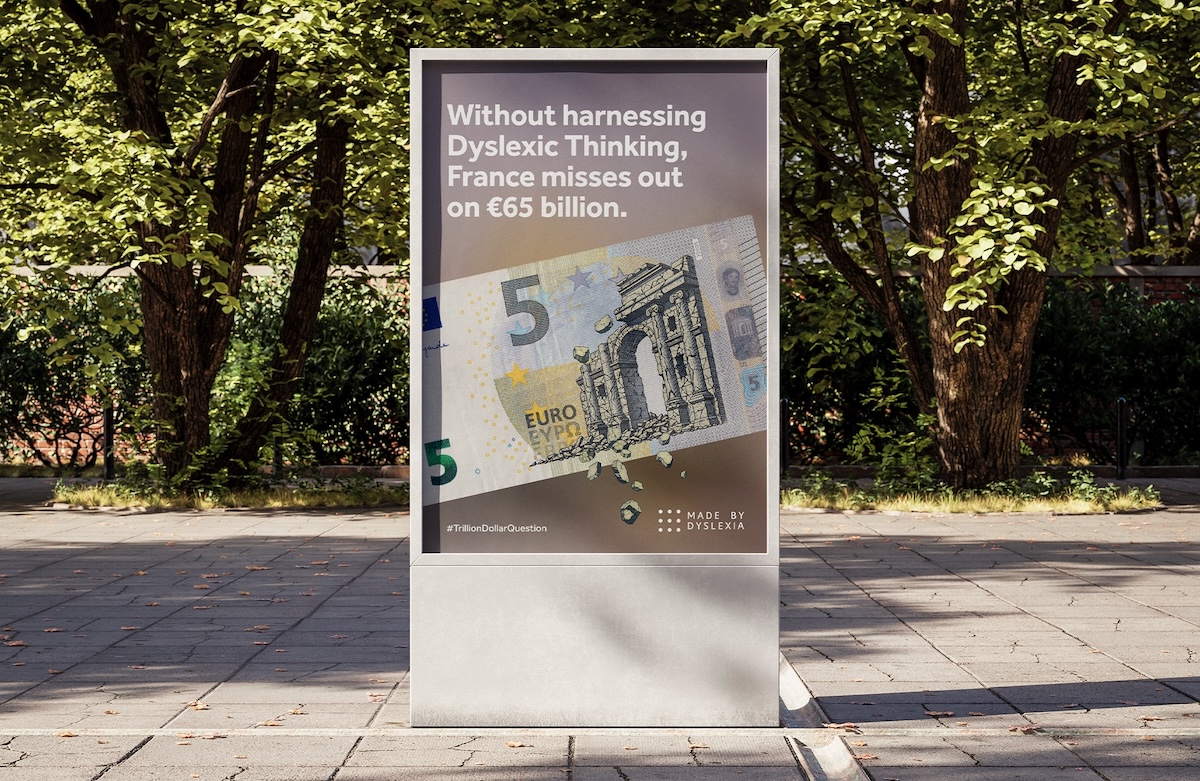 Made by Dyslexia reveals the economic cost of not harnessing Dyslexic Thinking in global OOH push via DDB Group Melbourne + Ocean Outdoor