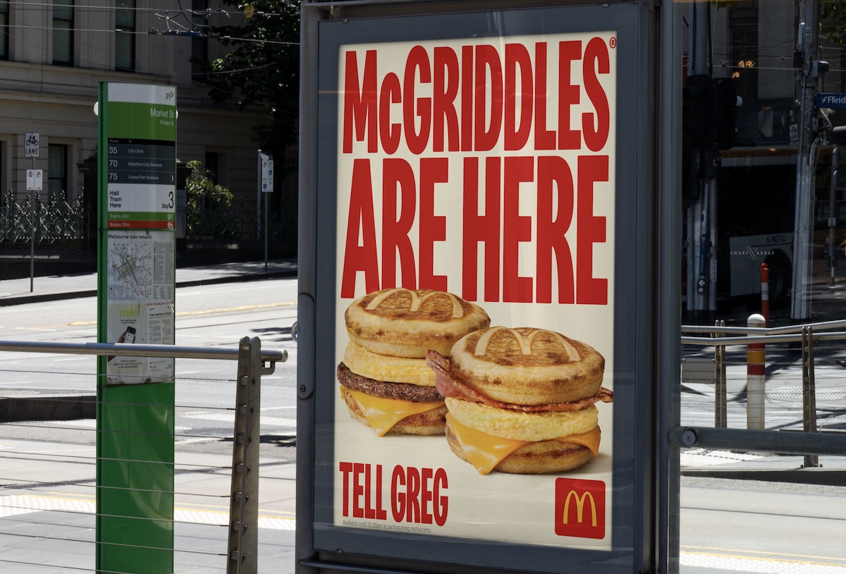W+K Sydney drops new work as Macca’s makes McGriddles a permanent breakfast menu item
