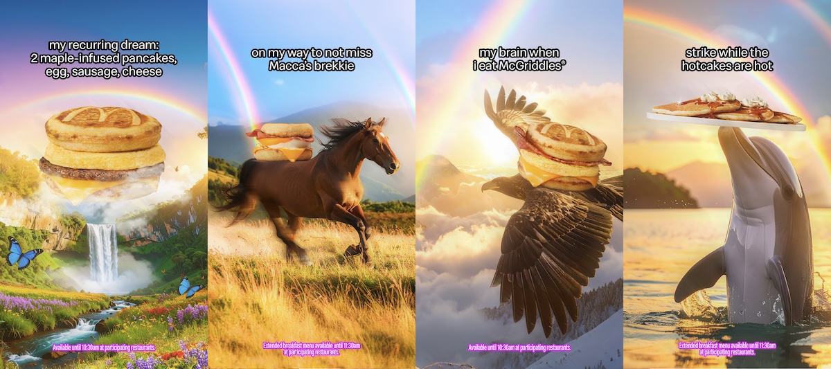 W+K Sydney drops new work as Macca’s makes McGriddles a permanent breakfast menu item