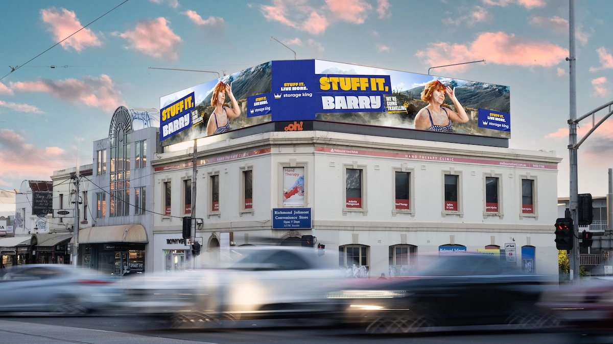 Bev and Barry say ‘Stuff It. Live More.’ in new Storage King brand platform via Ogilvy